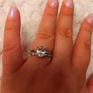 CZs & Silver Engagement Rings